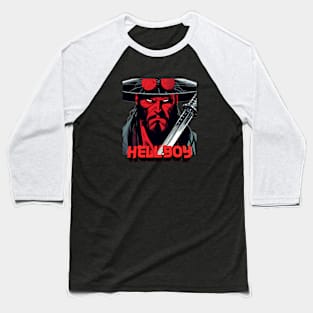 Samurai HELLBOY Baseball T-Shirt